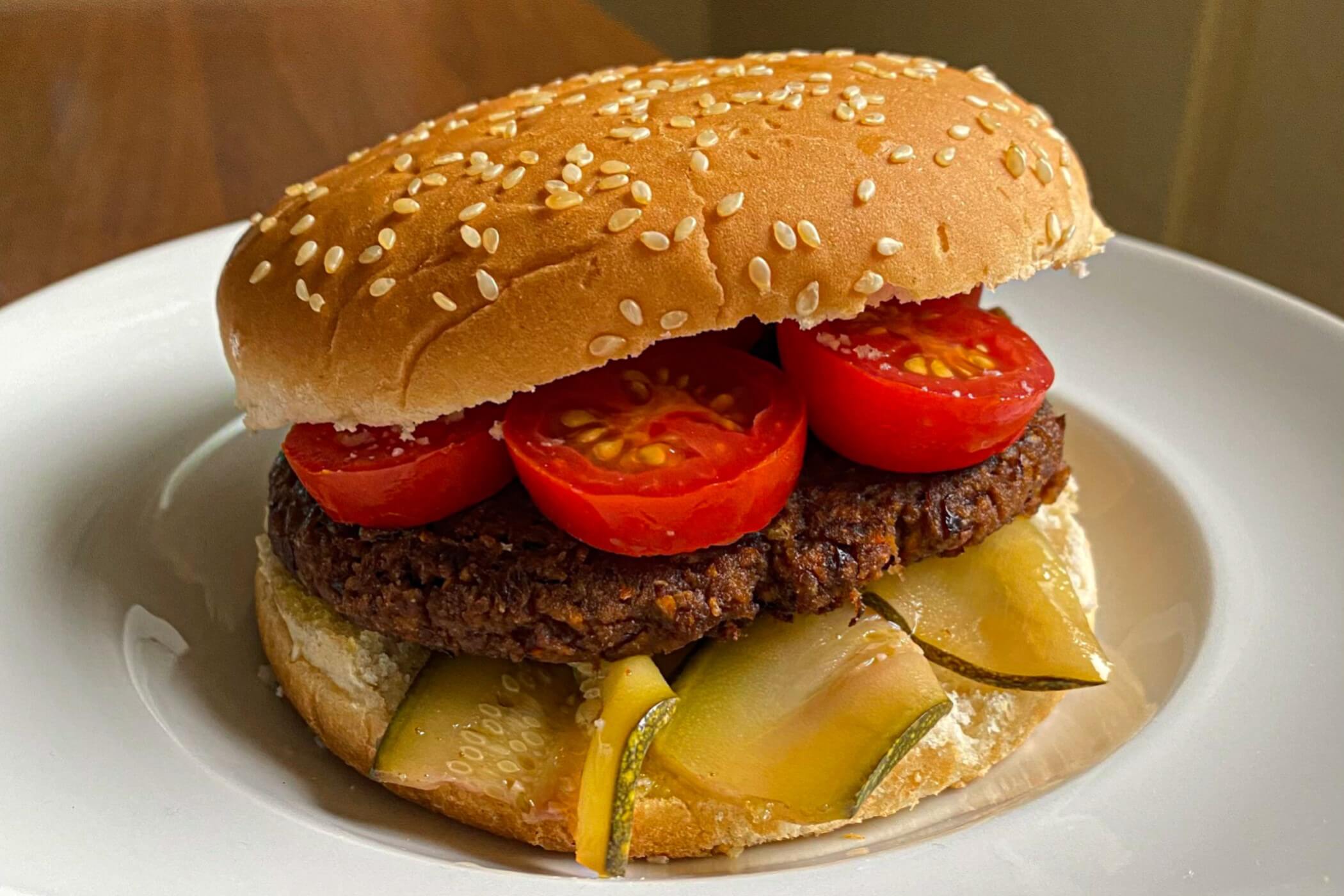 Hamburger vegetariano - Burger di lenticchie facile e veloce