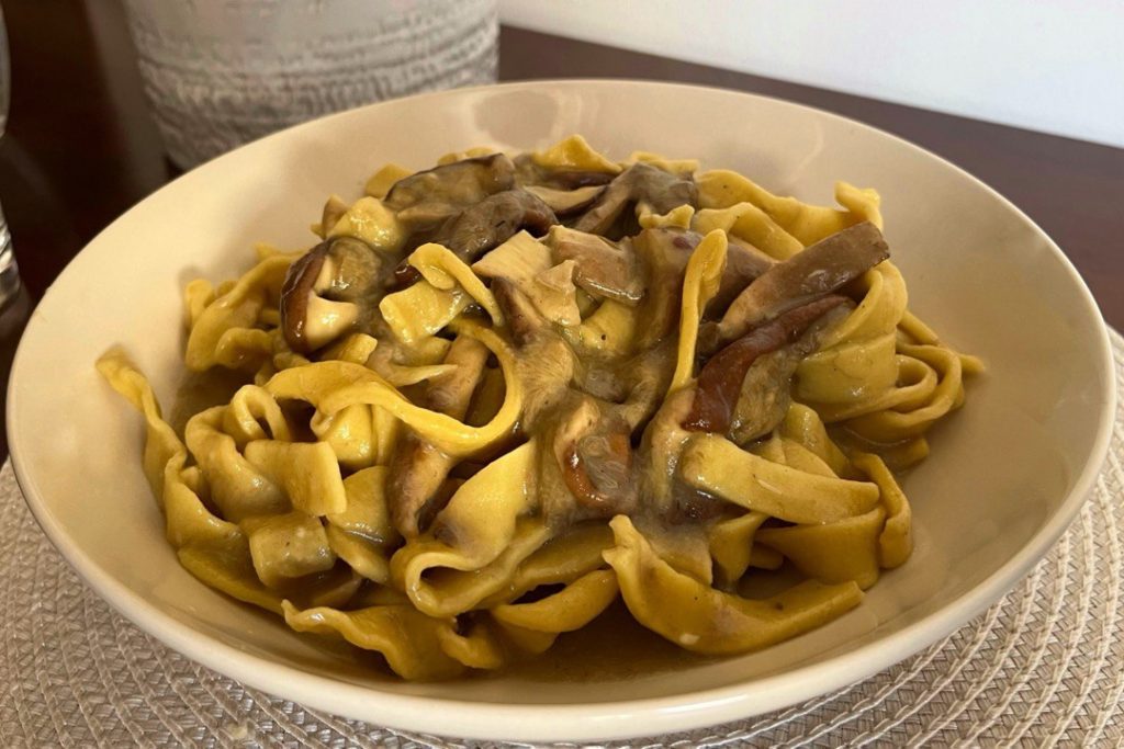 Fettuccine ai funghi porcini