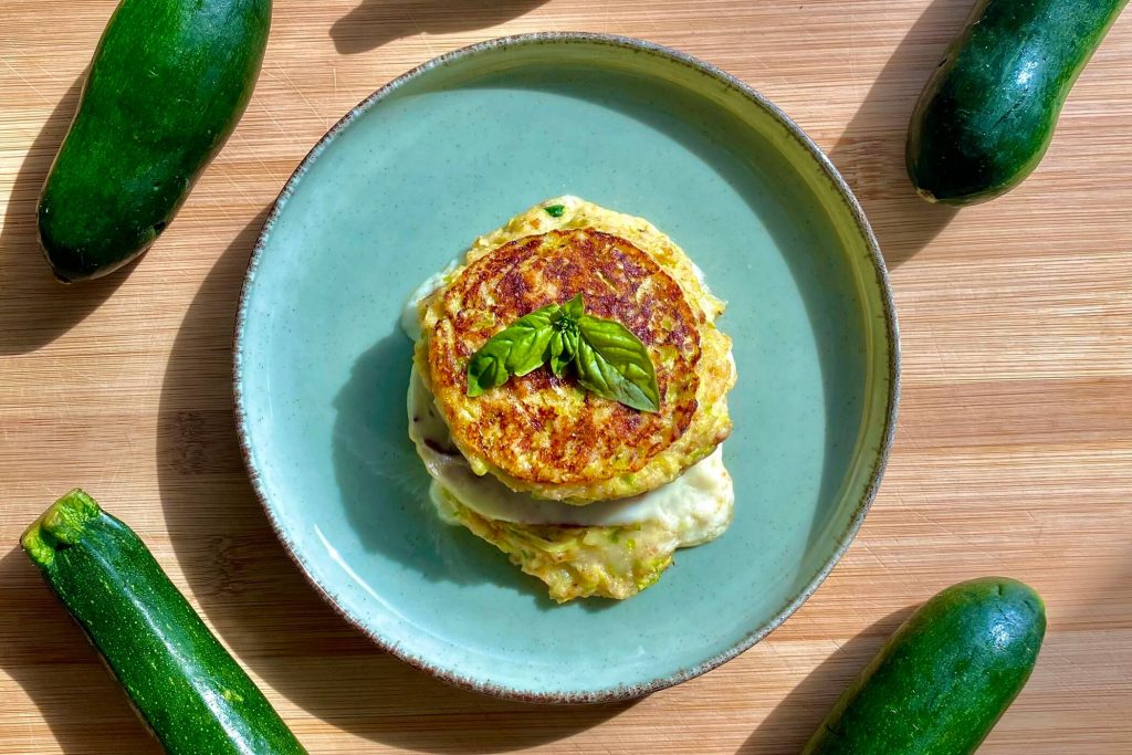 Hamburger di zucchine