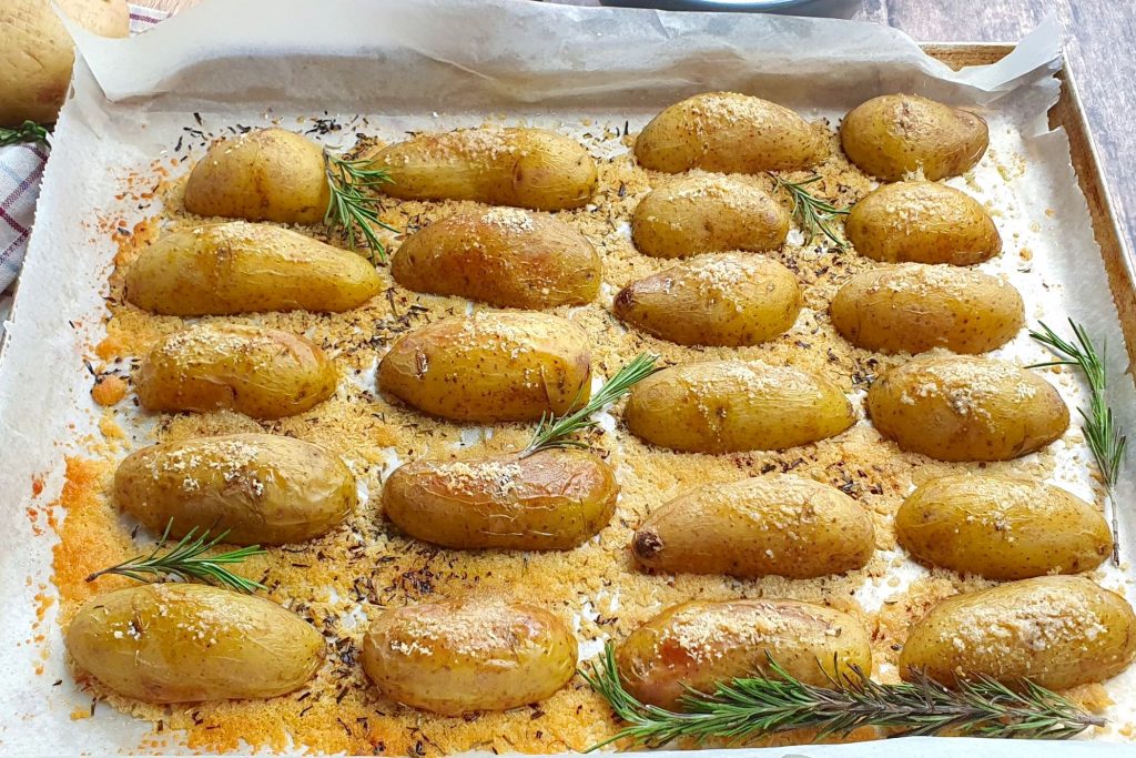 Patate gratinate al parmigiano