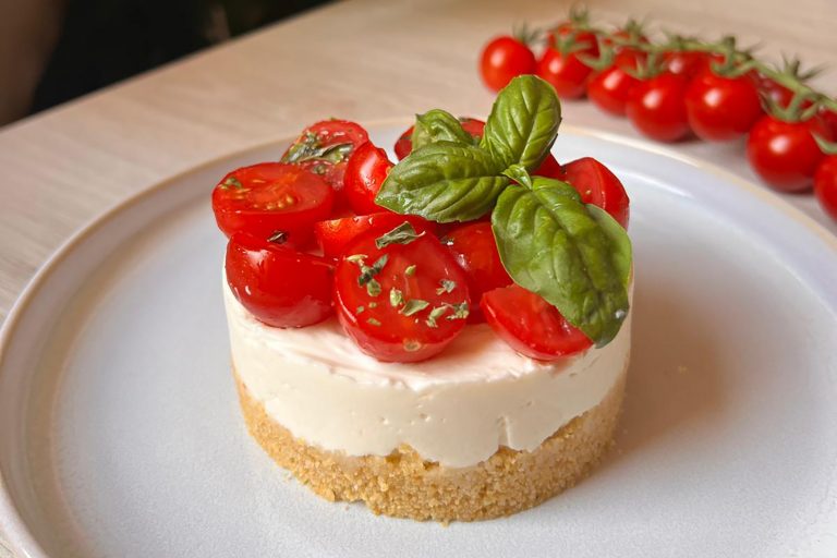 Cheesecake fit salata