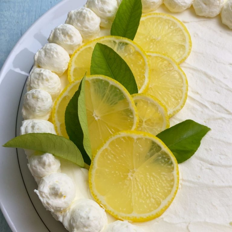 Torta fredda al limone step5