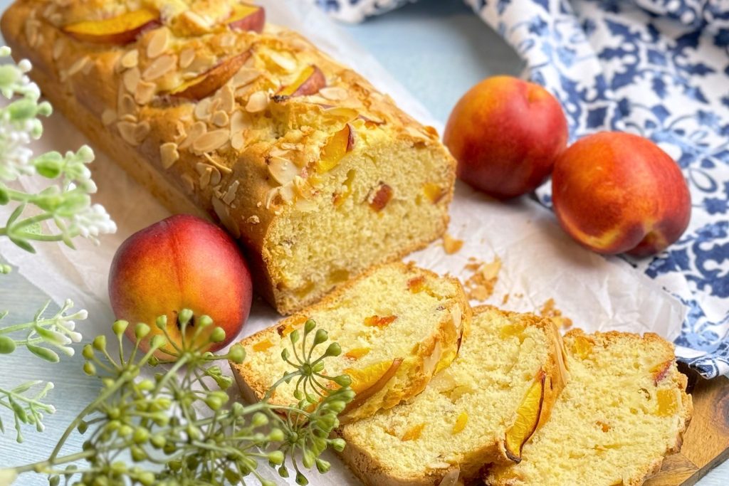 Plumcake alle pesche