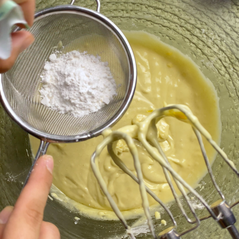 Plumcake alle pesche step2