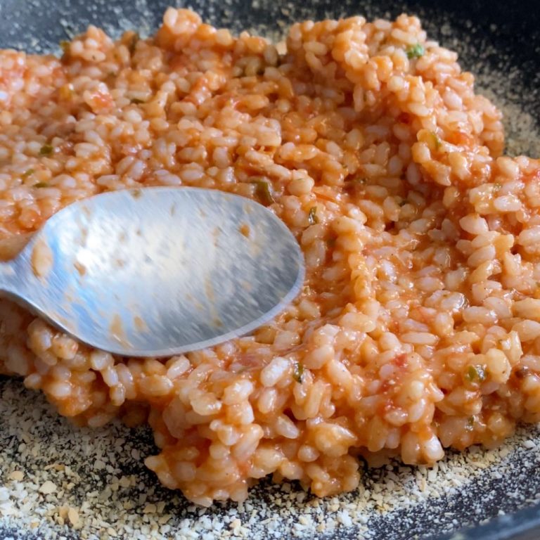 Torta di riso in padella step2