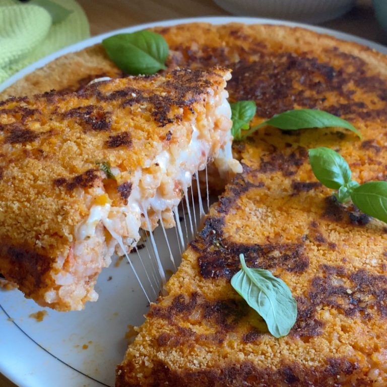 Torta di riso in padella step6