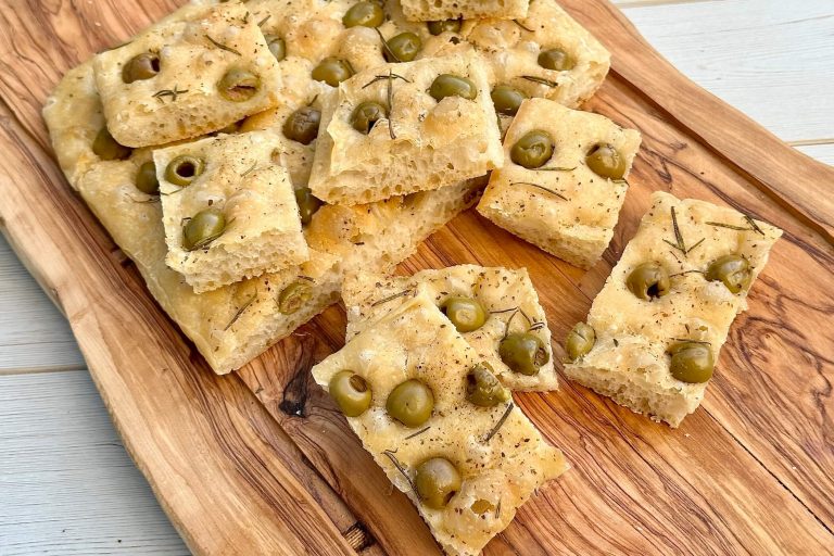 Focaccia alle olive