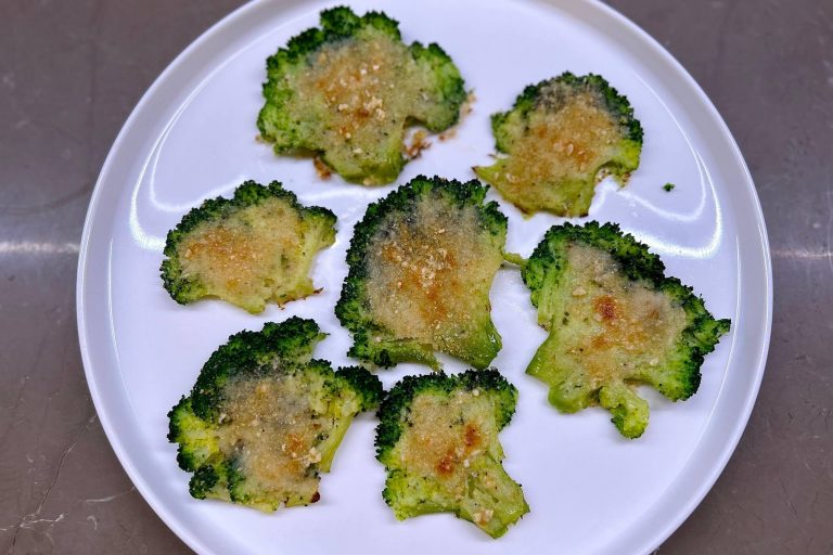 Smashed broccoli