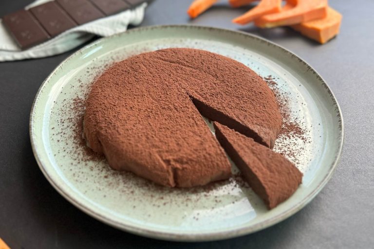 Torta di zucca e cioccolato