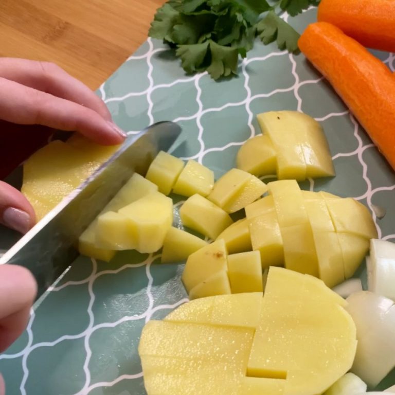 Zuppa di pollo step1