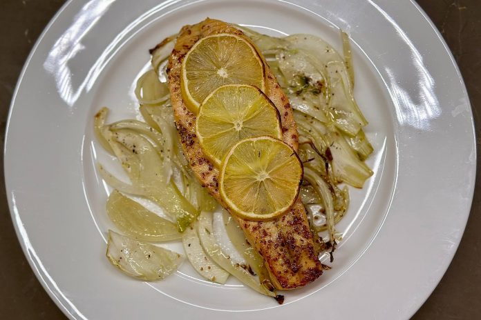 Salmone al limone